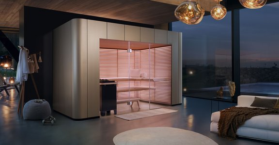 Sauna S11. Design By Studio F. A. Porsche - KLAFS